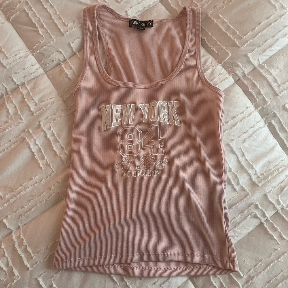 Jersey tank top